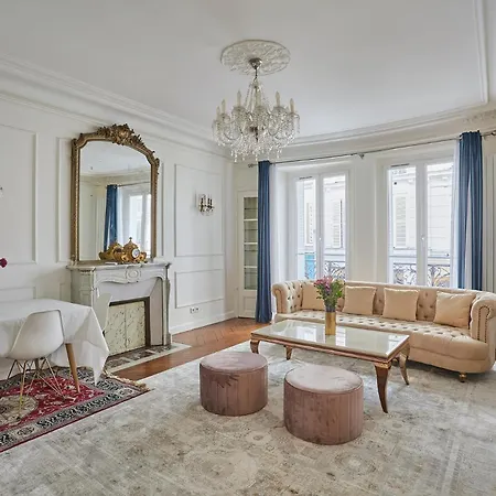 Champs-elysees 2 Bedrooms Haussman Luxury * Parigi
